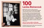 100. výročí narození Lenky Reinerové / vzpomínkový večer 17. 5. 