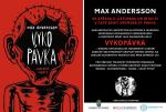 Max Andersson - VYKOPÁVKA - setkání s autorem a křest knihy 2. 11. 2016 od 18 h v café Zenit